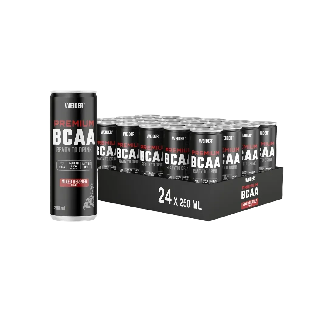 Weider BCAA RTD boisson canette Mixed Berries 3000mg