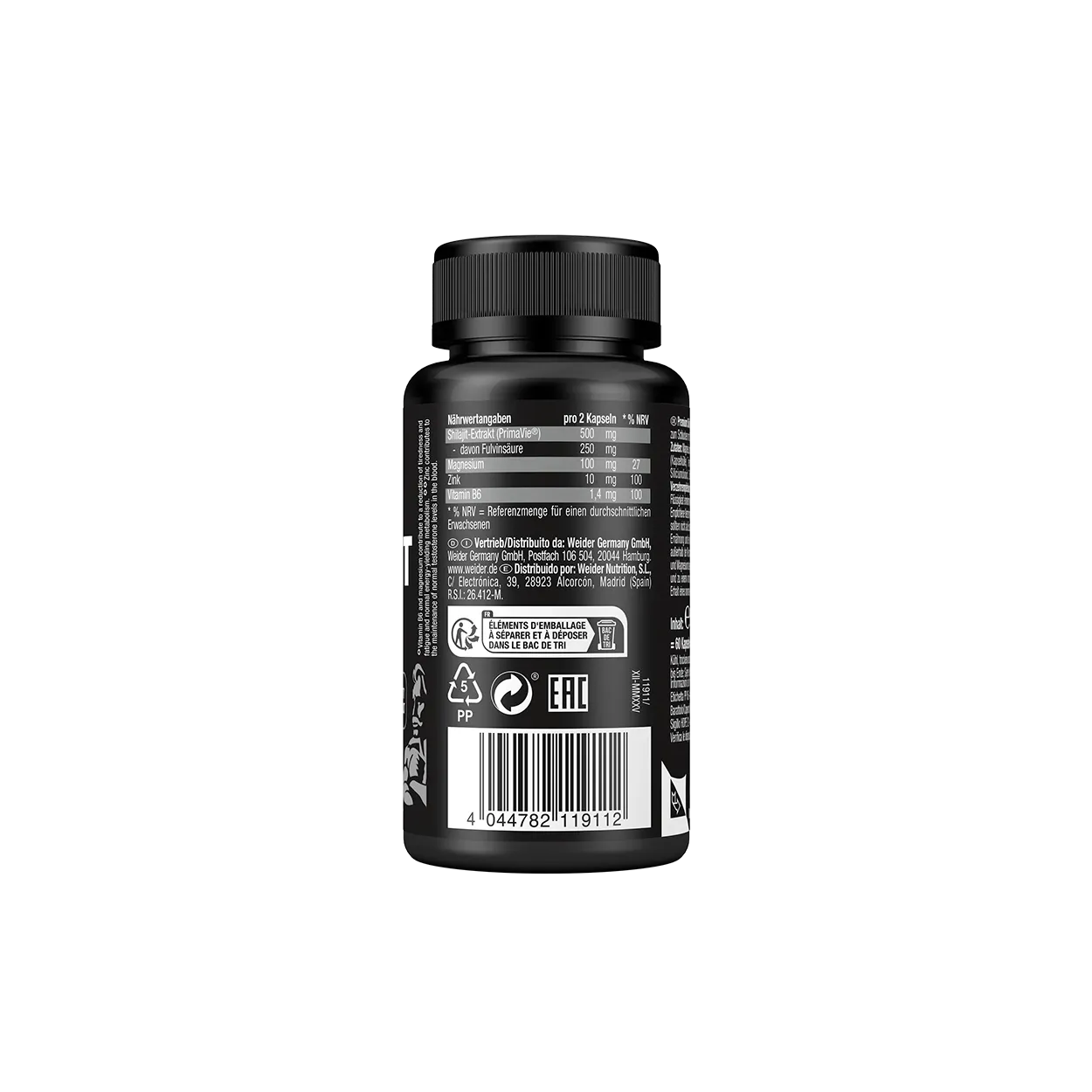 Weider Premium Shilajit gélules PrimaVie