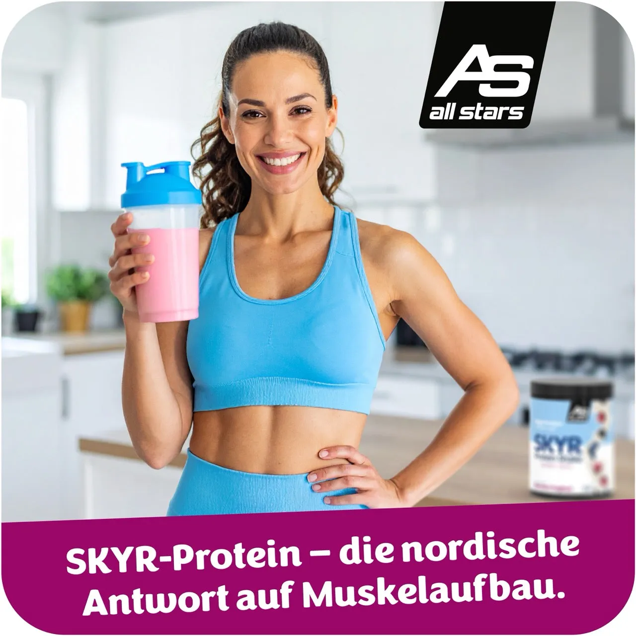 AllStars SKYR Protein protéine en poudre vanille 300 g