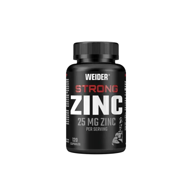 Weider Strong Zinc Caps gélules zinc 25 mg citrate végétales