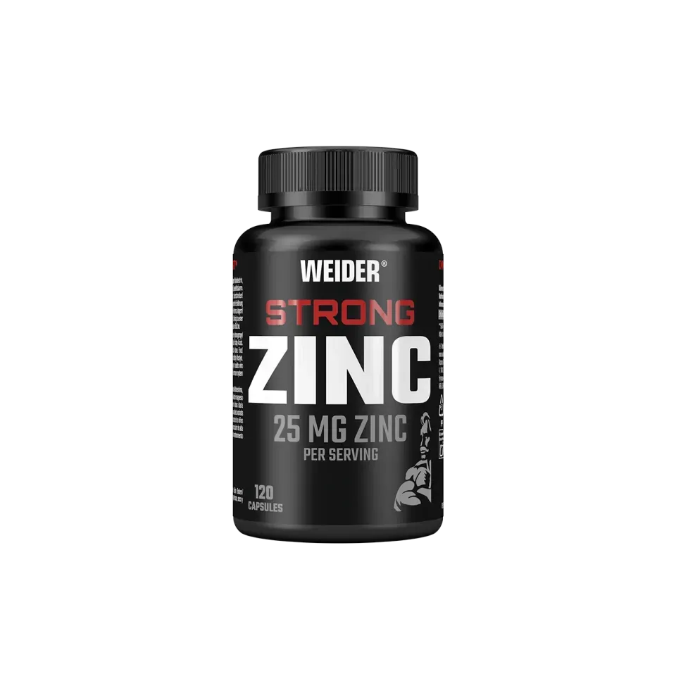 Weider Strong Zinc Caps gélules zinc 25 mg citrate végétales
