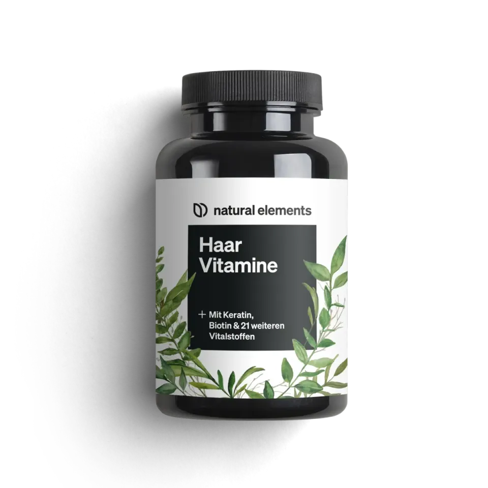 Natural Elements Vitamines cheveux gélules 180 gélules, 23 nutriments
