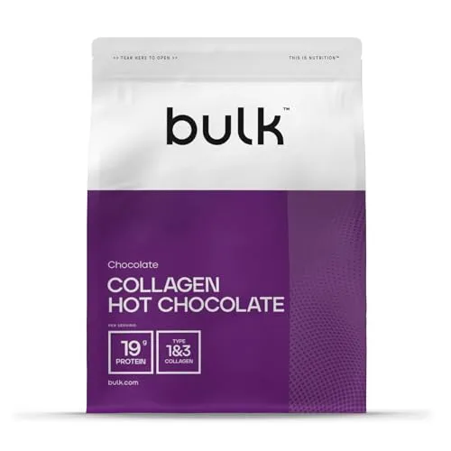 Bulk Collagen Hot Chocolate poudre 500 g collagène bovin
