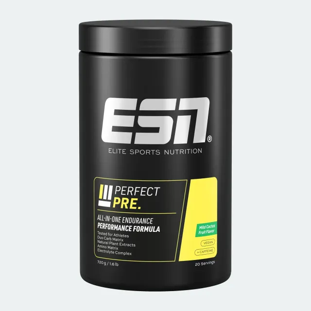 ESN Perfect Pre pré-entraînement Mild Cactus Fruit 36 g endurance