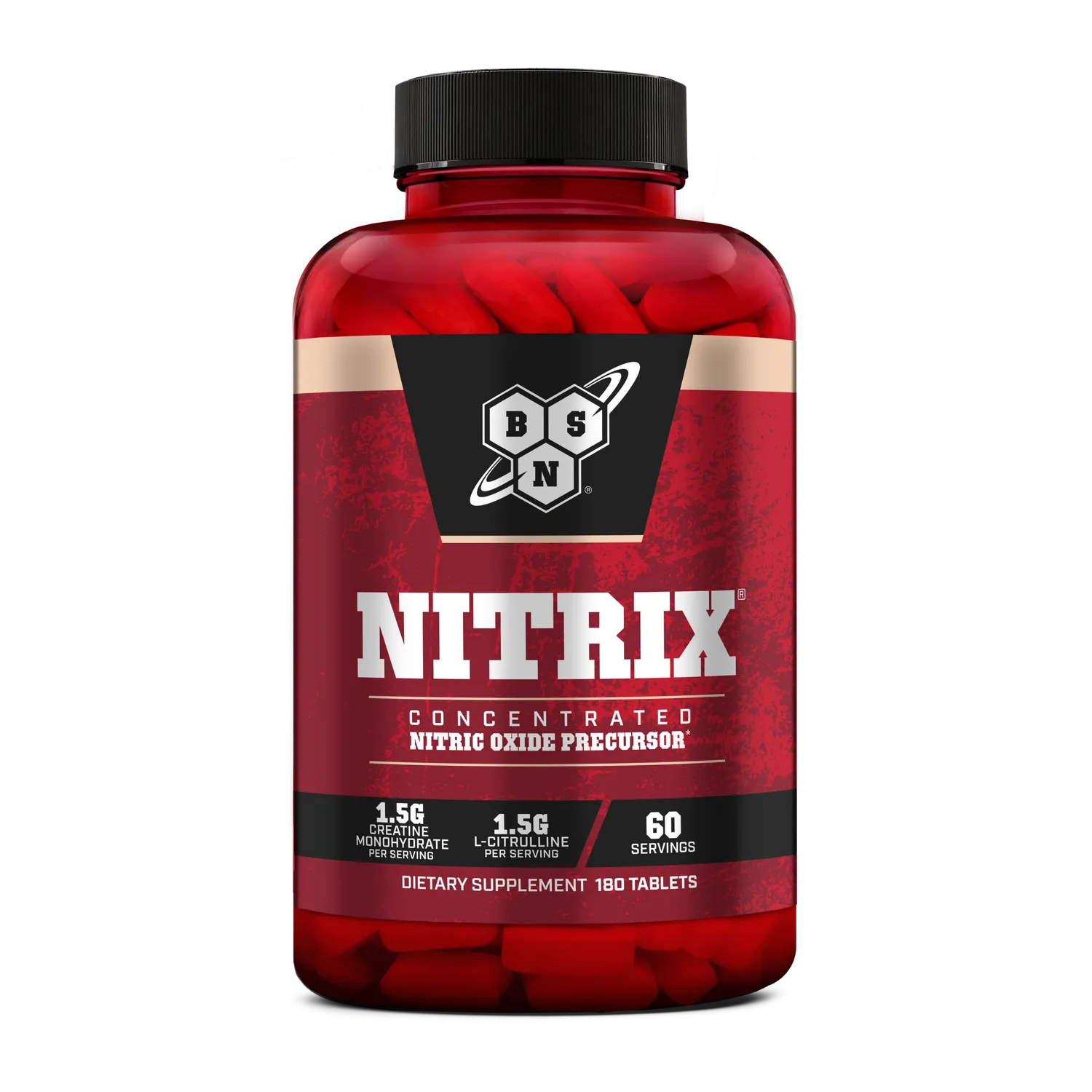 BSN Nitrix 2.0 pré-workout 90 gélules citrulline créatine