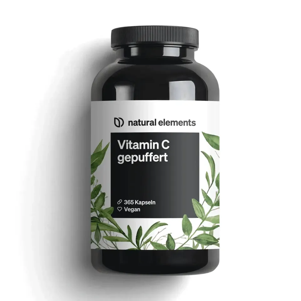 Natural Elements Vitamin C Gepuffert gélules 365 unités tamponnées
