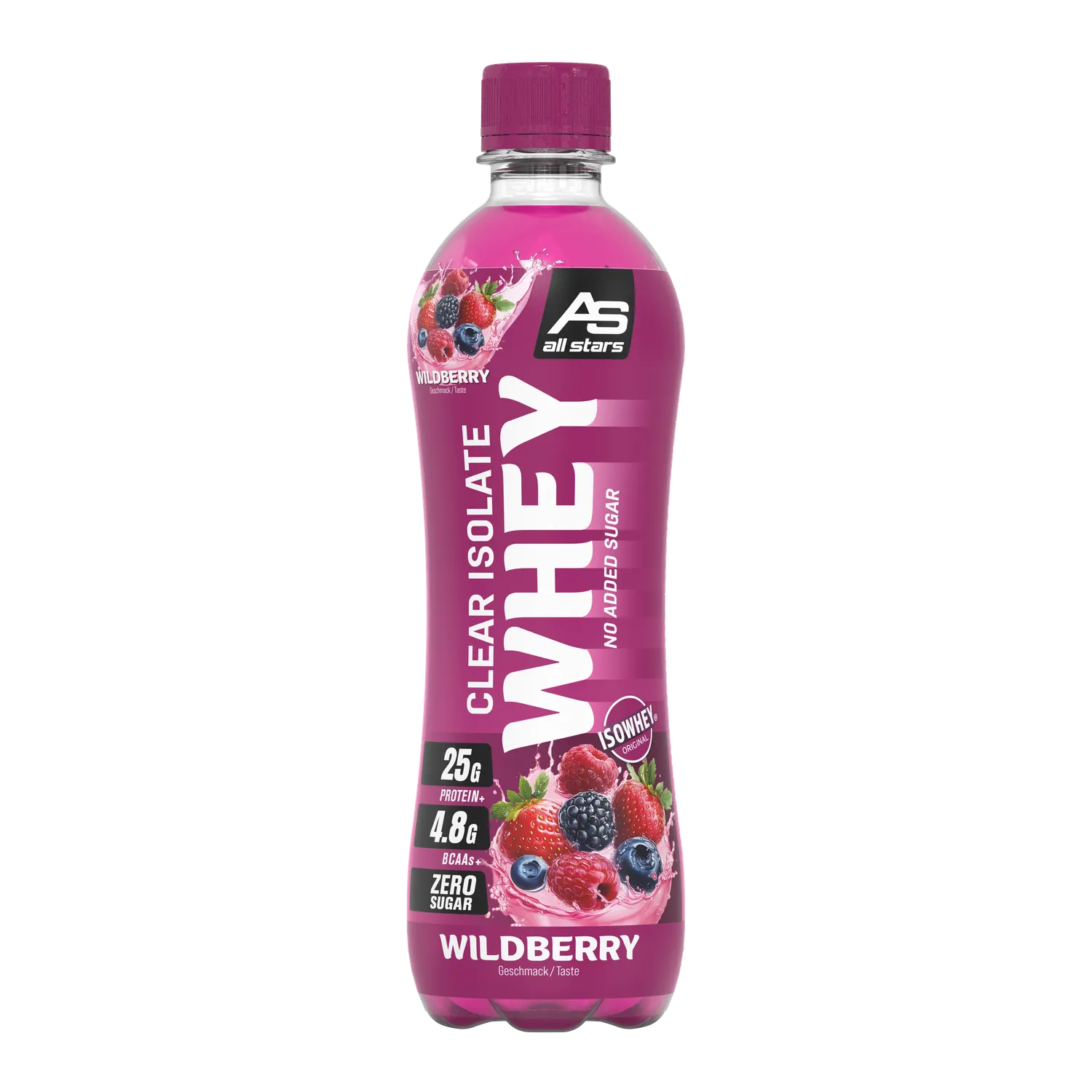 AllStars Isowhey Clear Isolate RTD boisson protéinée tropicale 500 ml