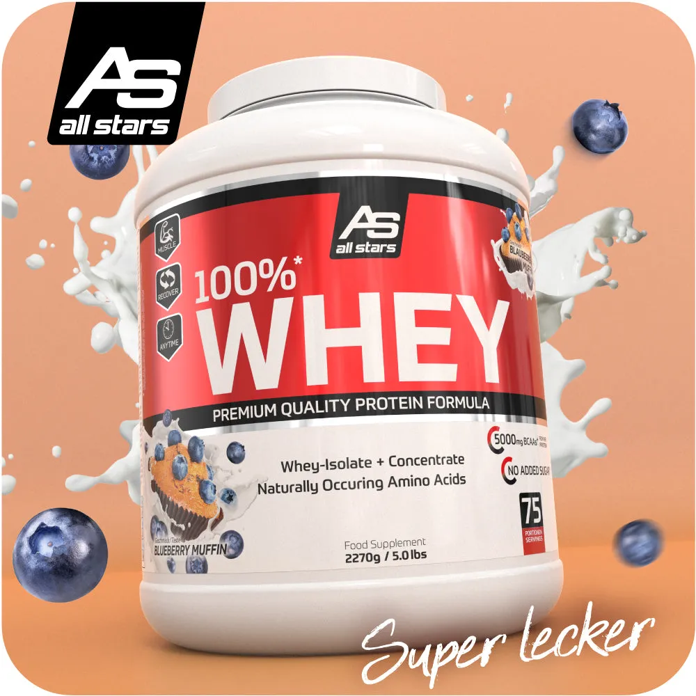 AllStars 100% Whey Protein protéine 2270 g chocolat