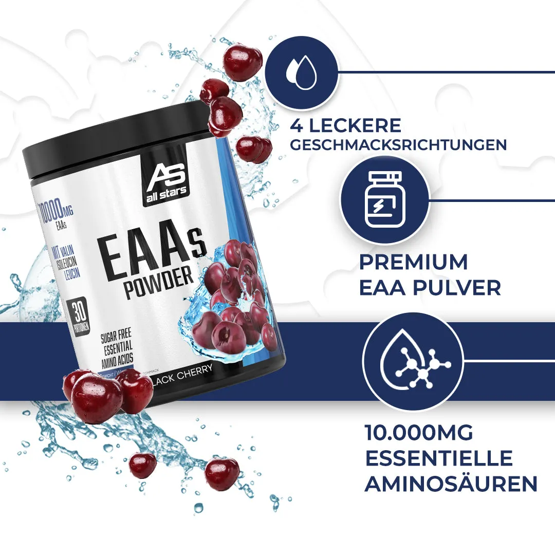 AllStars EAAs Powder acides aminés en poudre Black Cherry