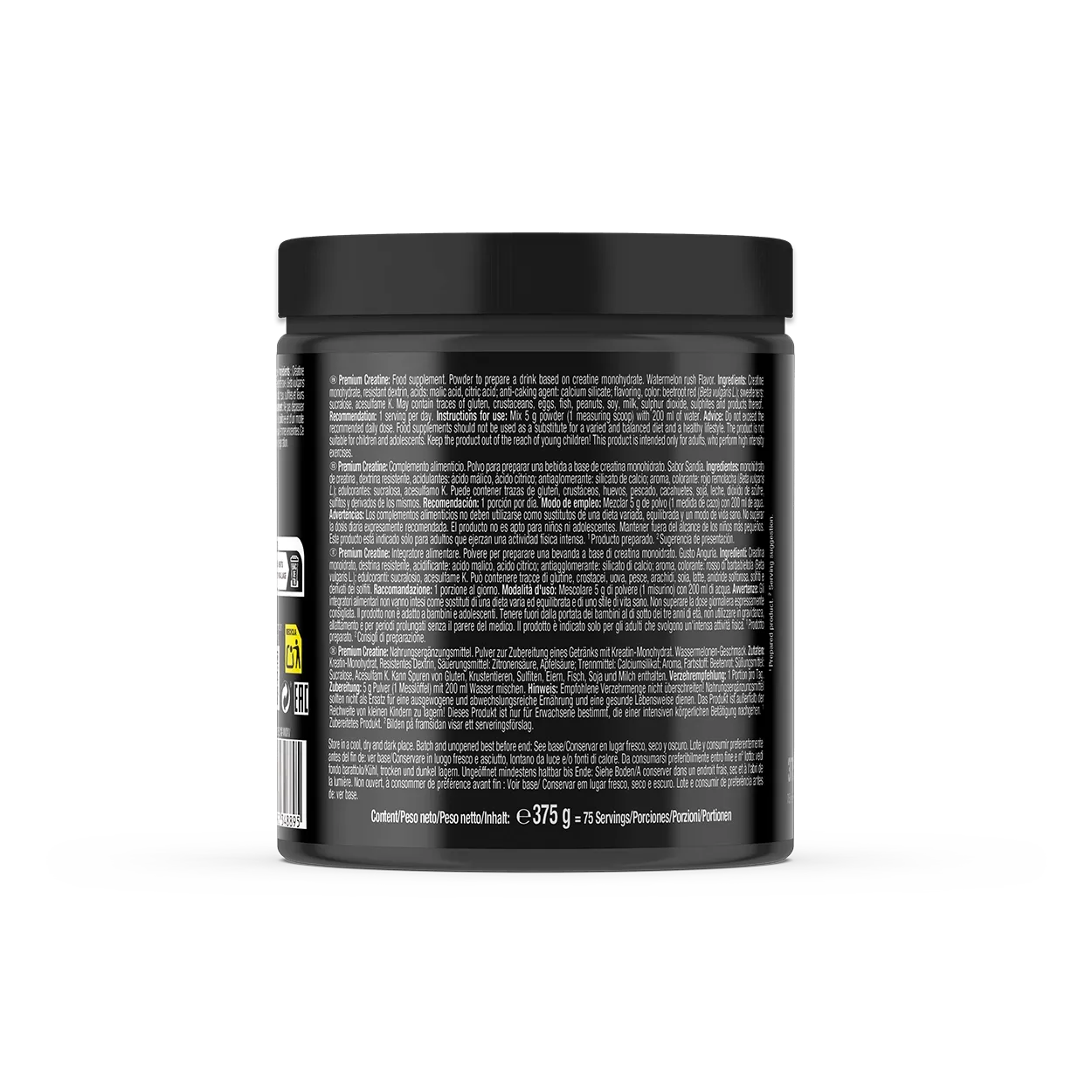 Weider Premium Creatine Powder créatine citron Creapure