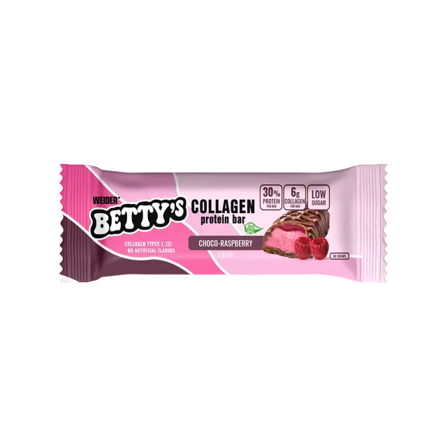 Weider Betty's Collagen Protein Bar Triple Chocolate collagène