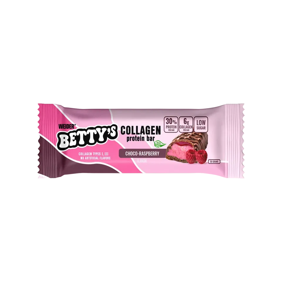 Weider Betty's Collagen Protein Bar Triple Chocolate collagène