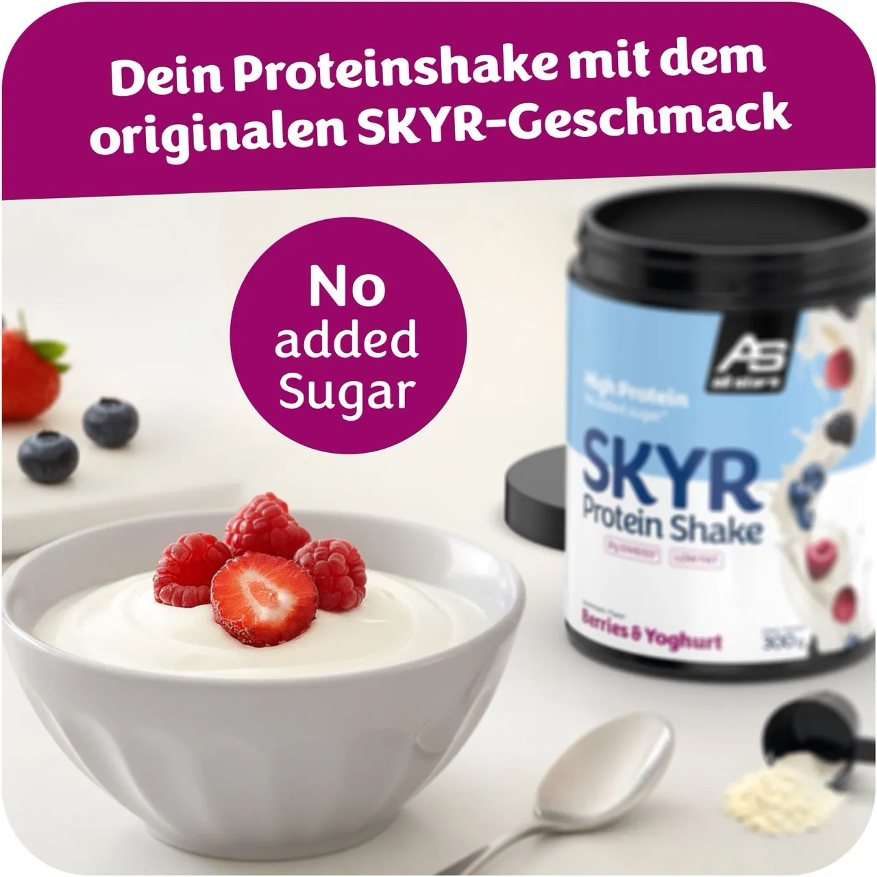 AllStars SKYR Protein protéine en poudre vanille 300 g