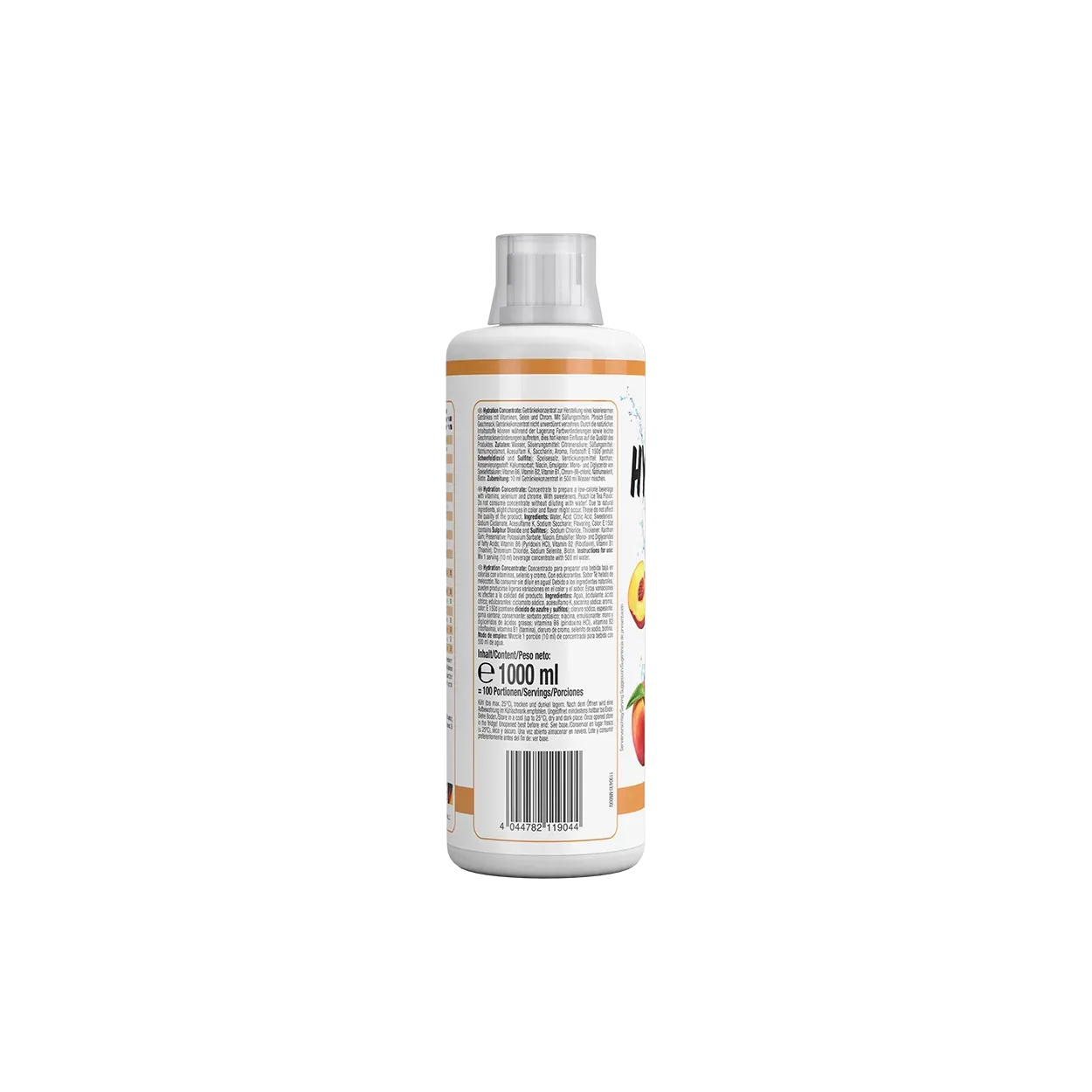Weider Hydration Concentrate concentré boisson pêche-thé glacé 1 L sans sucre