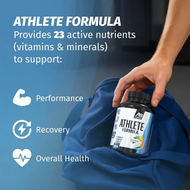AllStars Athlete Formula gélules 210 unités complexe vitamines vegan