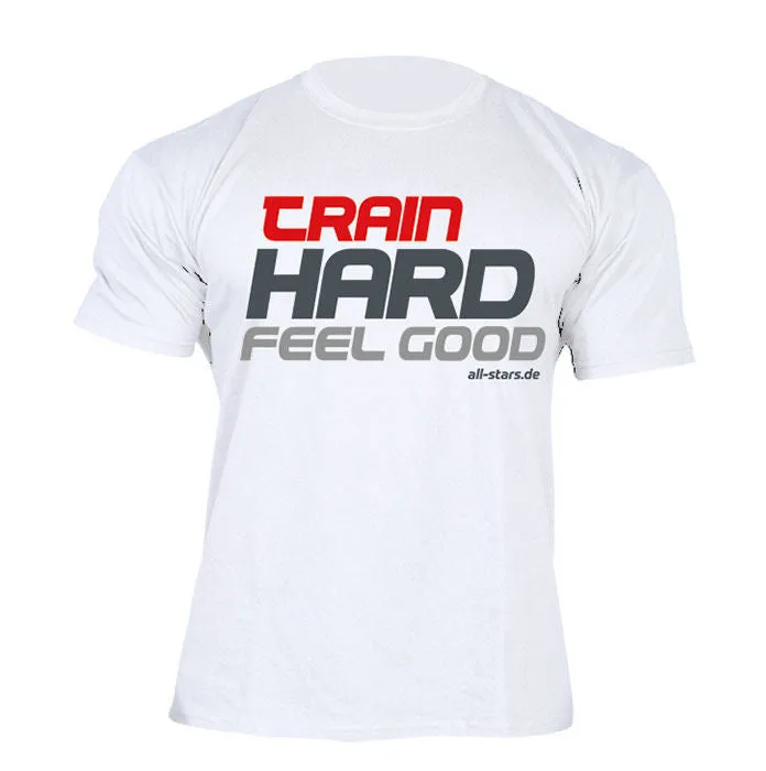 AllStars TRAIN HARD FEEL GOOD t-shirt blanc homme