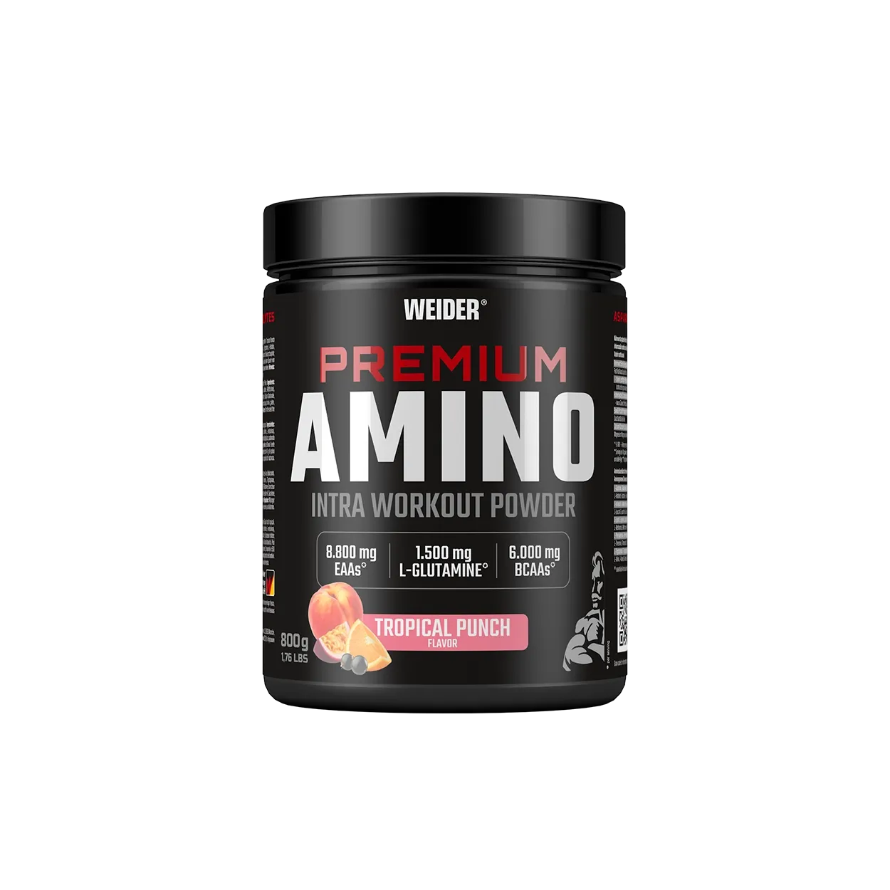 Weider Premium Amino poudre 800 g Tropical Punch intra-entraînement