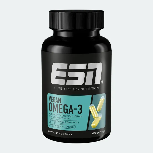 ESN Vegan Omega-3 gélules 120 gélules huile d’algues