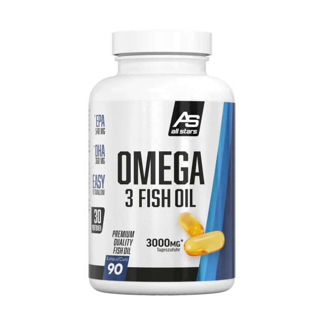 AllStars Omega-3 Fish Oil capsules 90 unités EPA DHA