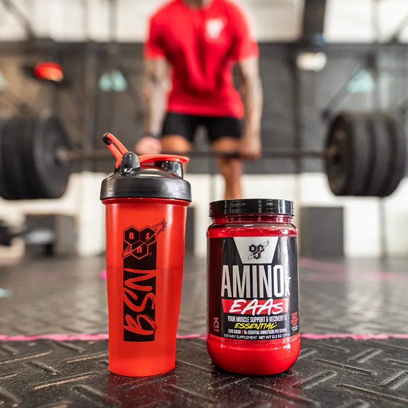BSN AminoX EAAs acides aminés Fraise Dragon 25 doses