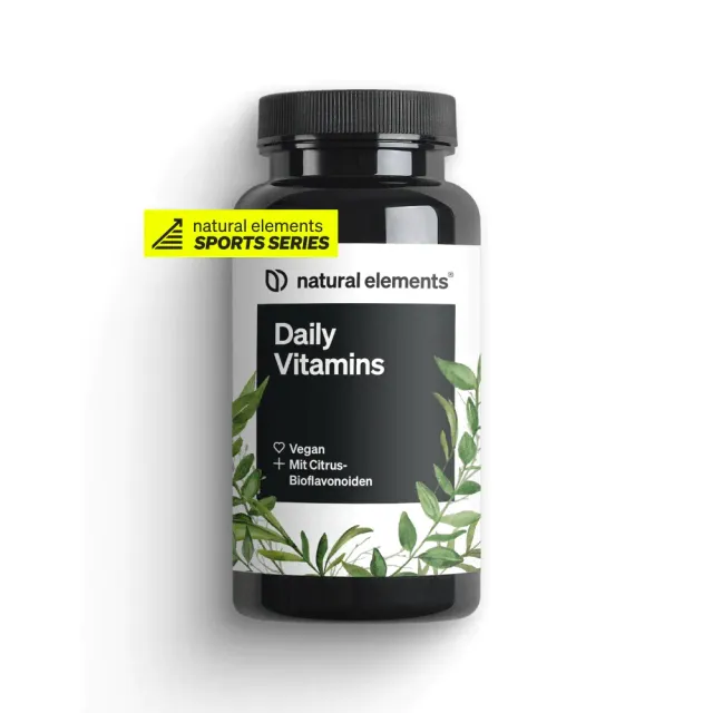 Natural Elements Daily Vitamins gélules 120 unités, formule végétalienne