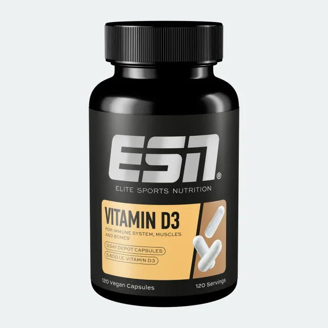 ESN Vitamin D3 gélules 120 gélules 5600 UI