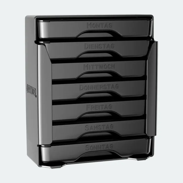 ESN Suppnizer pilulier semainier 7 boîtes