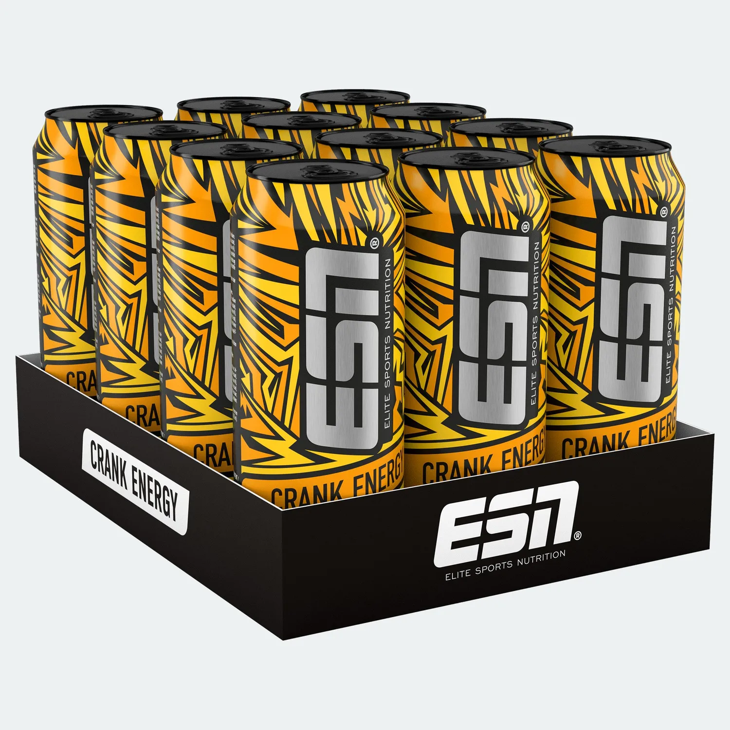 ESN Crank Energy boisson énergisante 500ml sans sucre