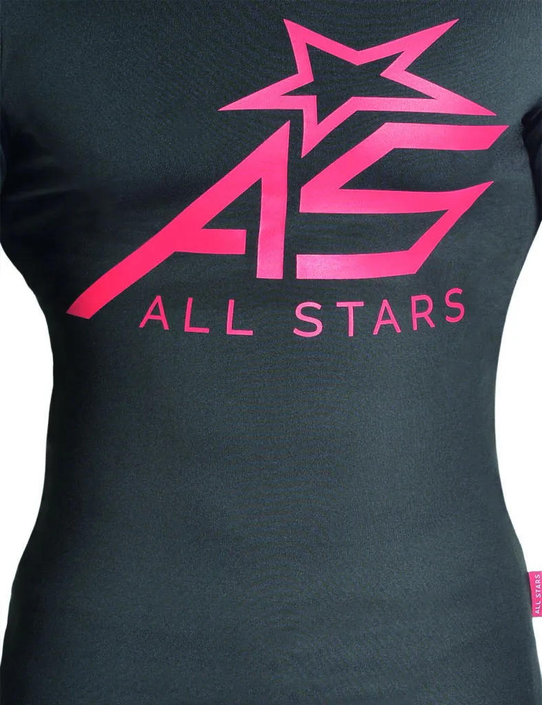 AllStars Trend T-shirt fitness homme noir slim