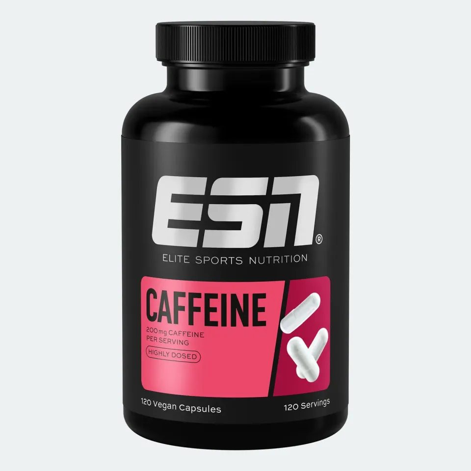 ESN Caffeine Caps gélules 120 unités caféine 200 mg
