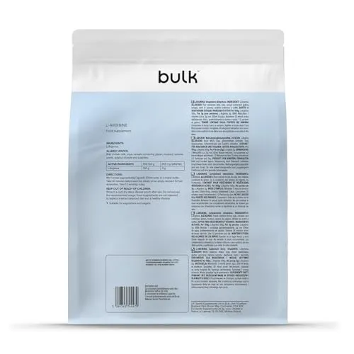 BULK L-arginine poudre 500 g pure