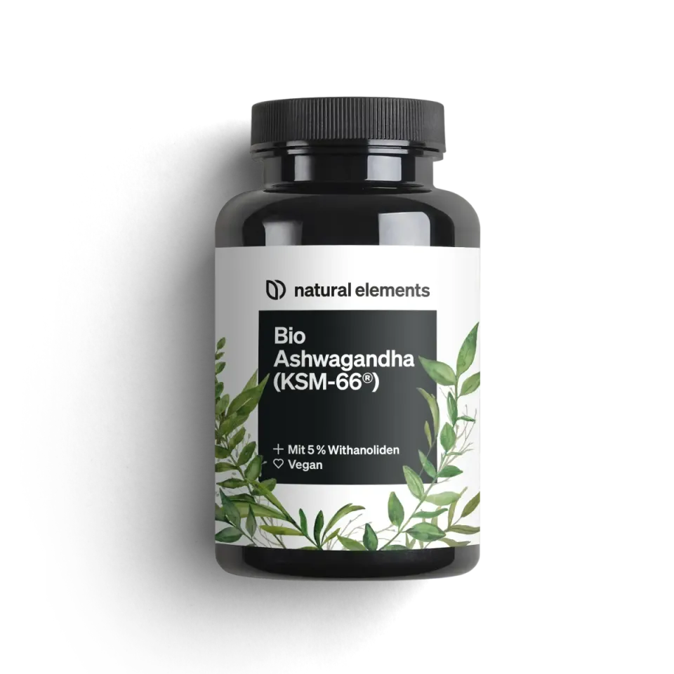Natural Elements Bio Ashwagandha KSM-66® gélules 180 bio