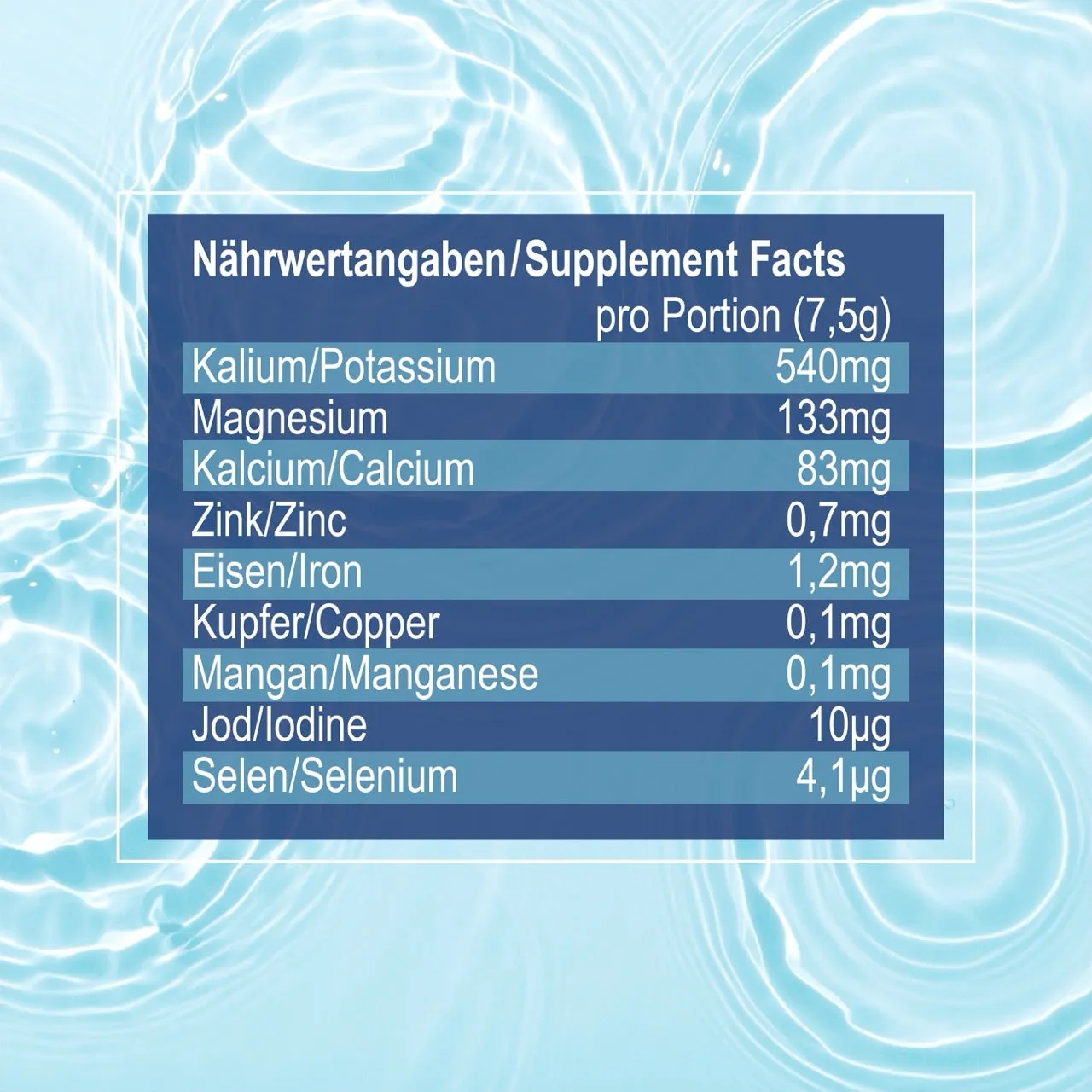 AllStars Hydration Electrolytes poudre 300 g citron sans sucre ajouté