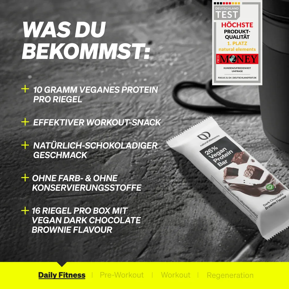 Natural Elements Protein Riegel barre protéinée Mixed