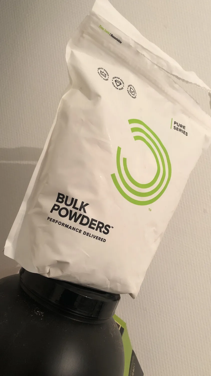 BULK Pure Whey protéine en poudre 1 kg Vanille moins sucrée