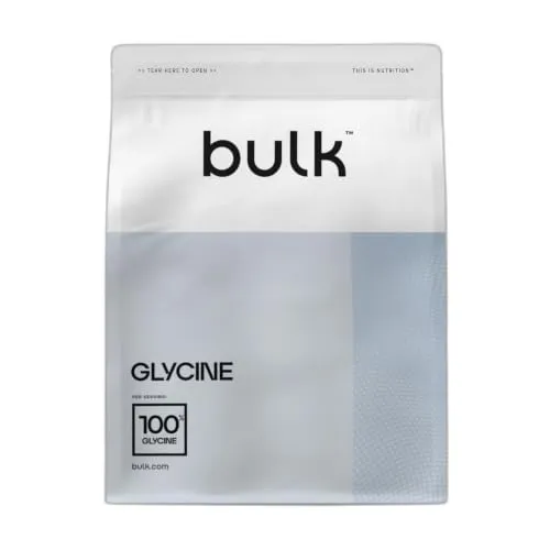 BULK Glycine en poudre 500 g acide aminé