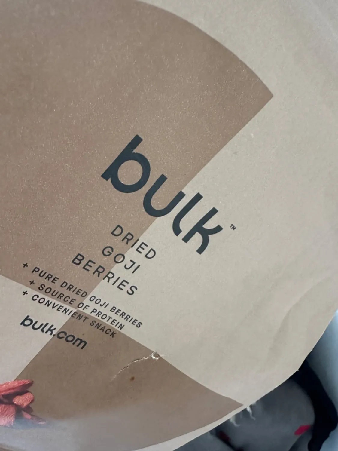 BULK Baies de Goji séchées 500 g sans additifs