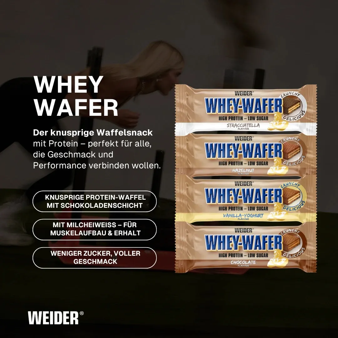 Weider Whey Wafer gaufrette protéinée Chocolat