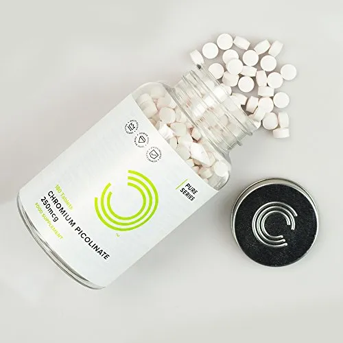 BULK picolinate de chrome 250 mcg comprimés 180 unités