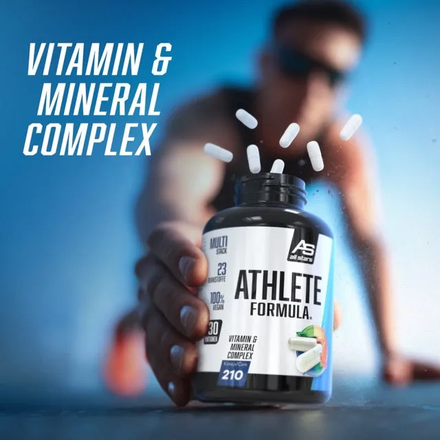 AllStars Athlete Formula gélules 210 unités complexe vitamines vegan