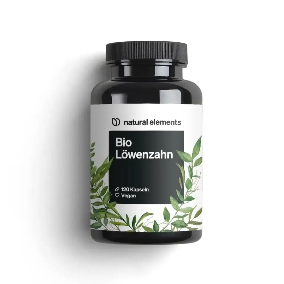 Natural Elements Bio pissenlit gélules 120 unités – extrait 10:1