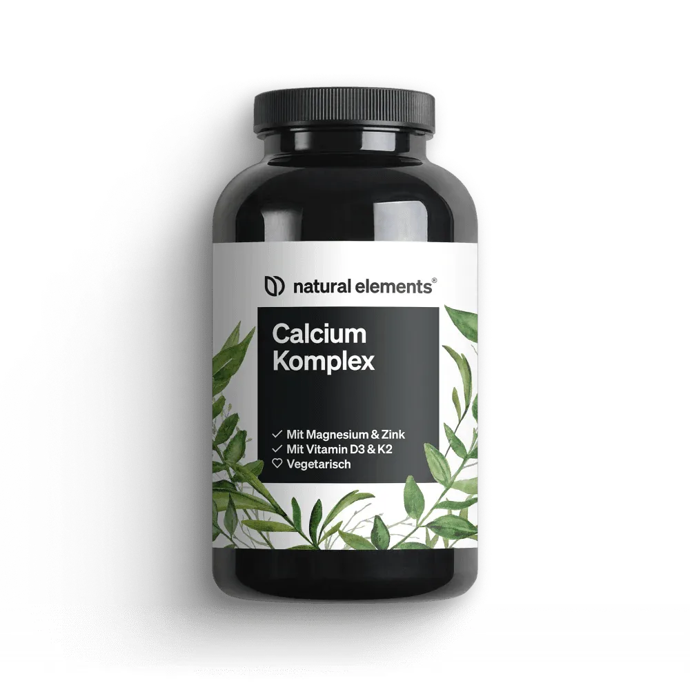 Natural Elements Calcium Magnesium Zink comprimés 360 pour les os