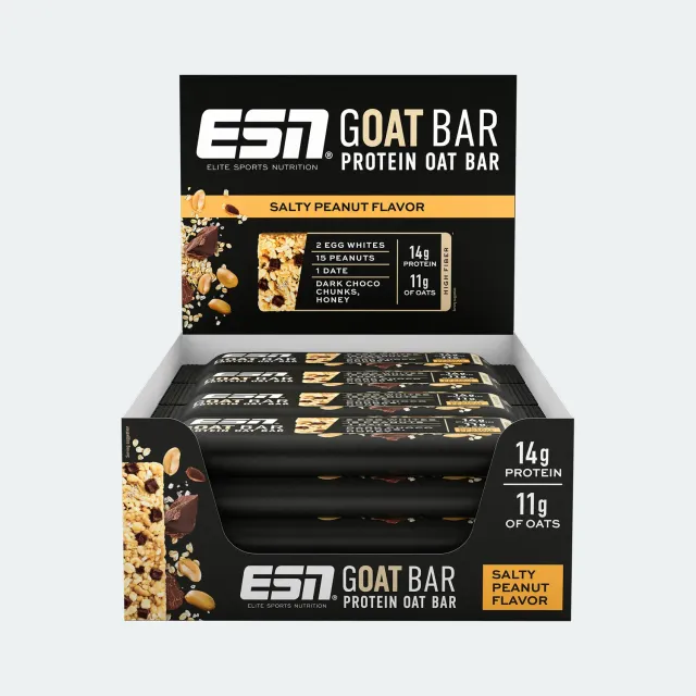 ESN GOAT Bar barre protéinée 12x55g chocolate macadamia
