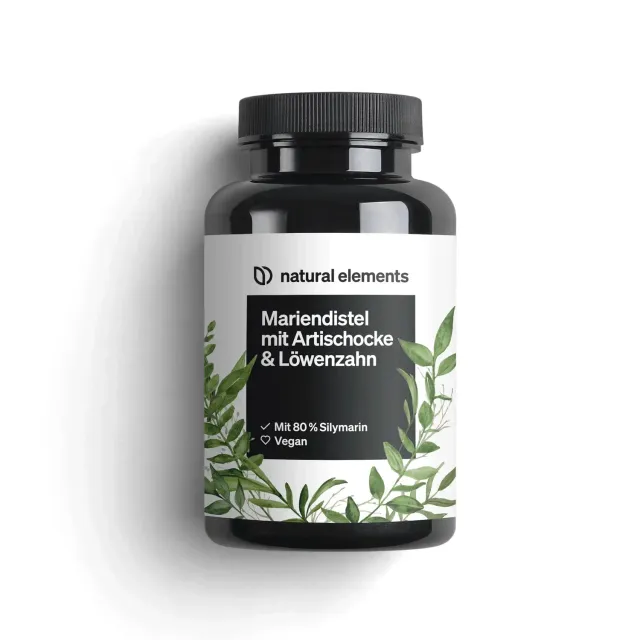 Natural Elements Chardon-marie avec artichaut & pissenlit gélules 120