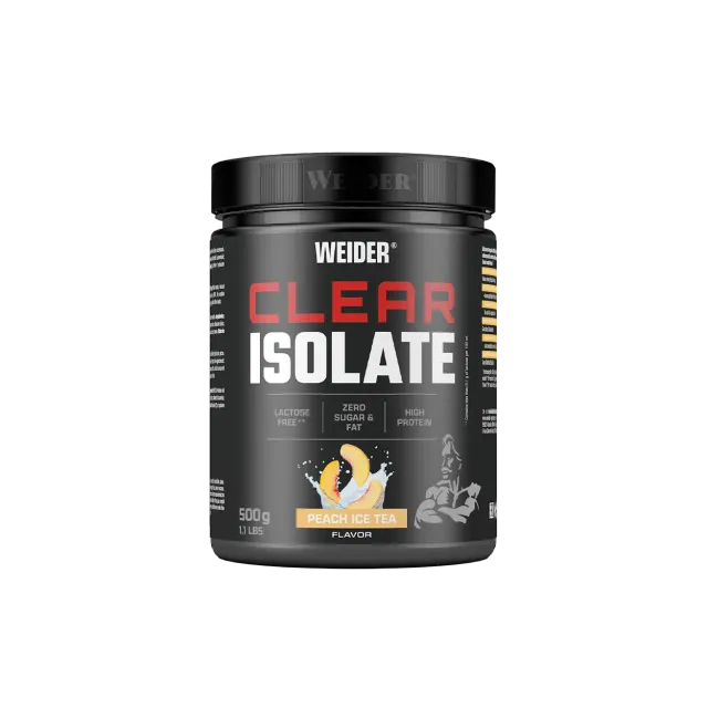 Weider Clear Isolate whey pêche ice tea 500 g