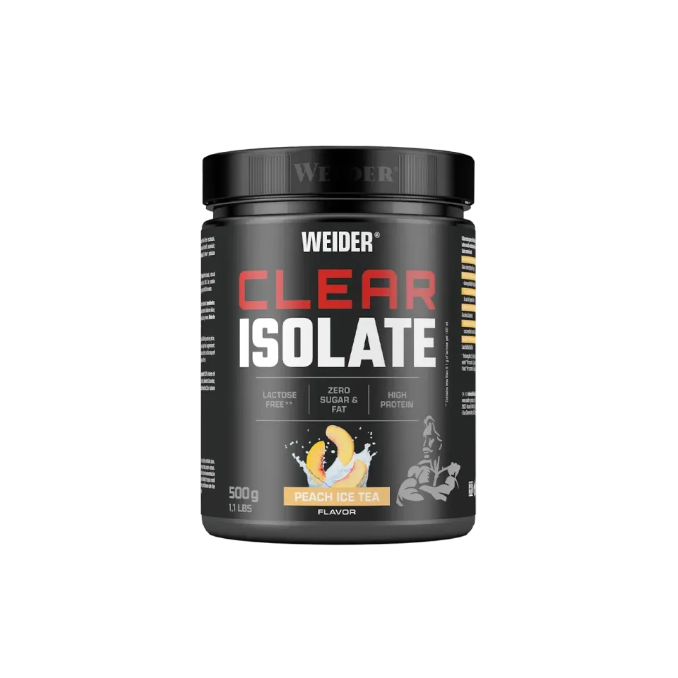 Weider Clear Isolate whey pêche ice tea 500 g