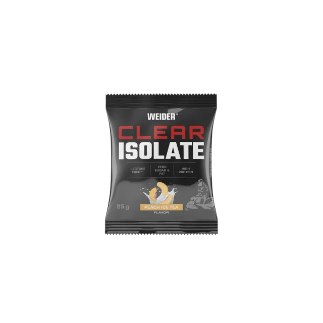 Weider Clear Isolate whey claire 25 g sachet pêche