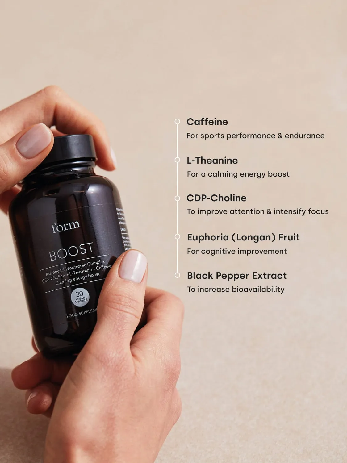 FORM NUTRITION Boost complément pré-entraînement