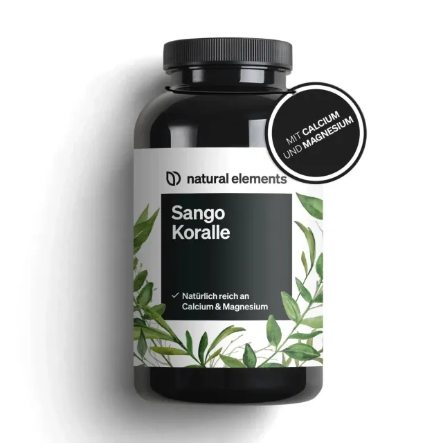 Natural Elements Sango Meereskoralle gélules 180 unités calcium magnésium