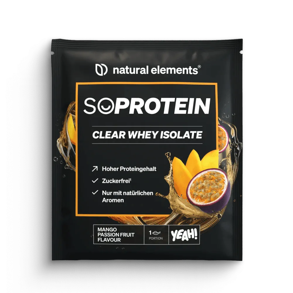 Natural Elements SoProtein Clear Whey Isolate whey 600 g mangue passion